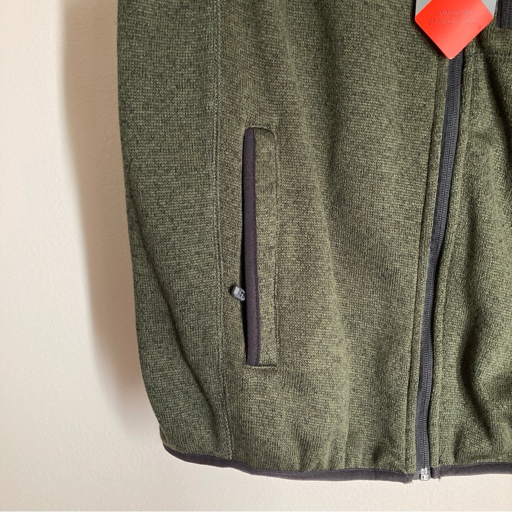 Free Country Olive Green Men's Vest - Picture 6 of 9